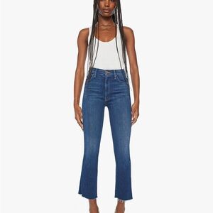 MOTHER The Hustler Ankle Fray Jeans, Size 29.